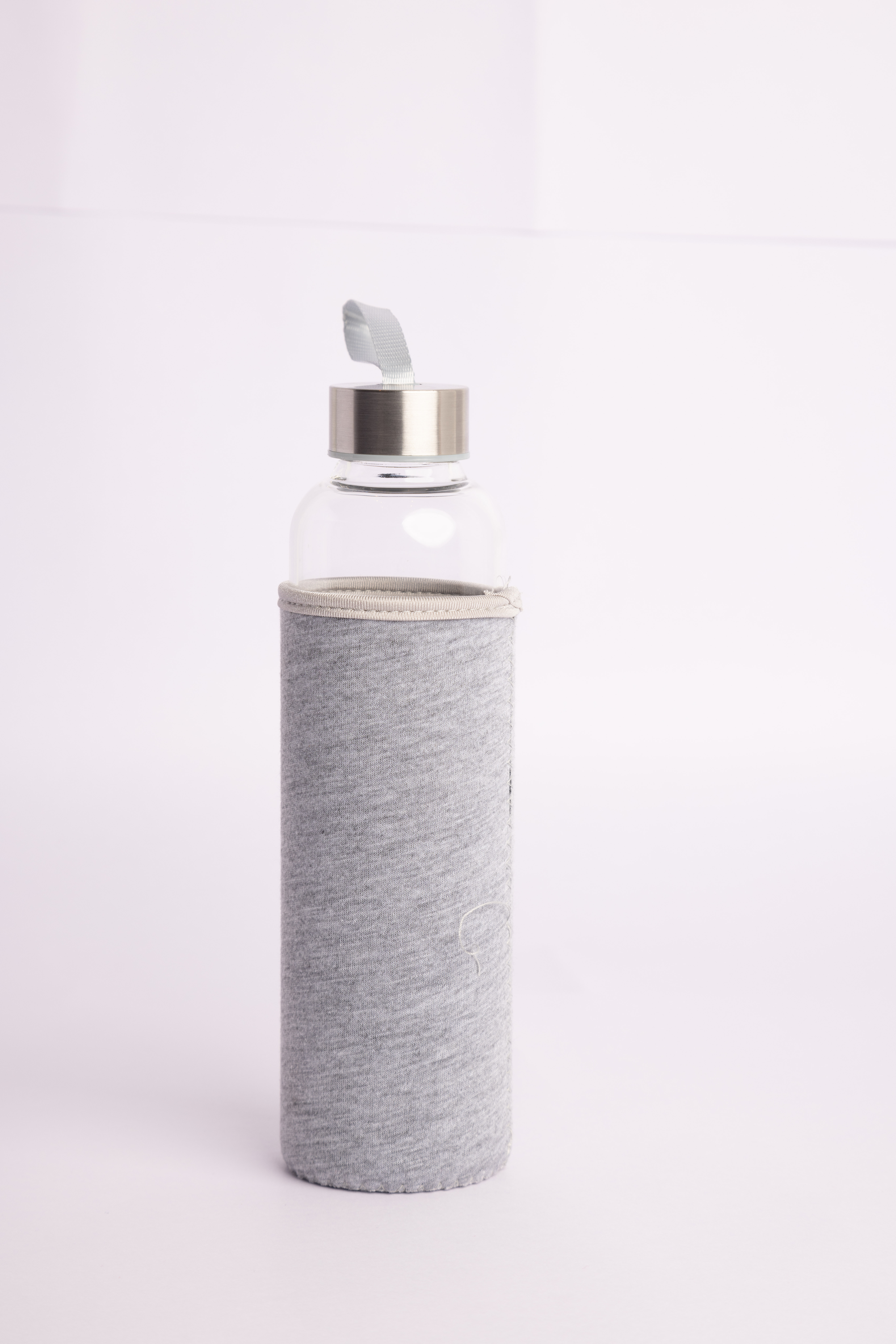 Glass water bottles